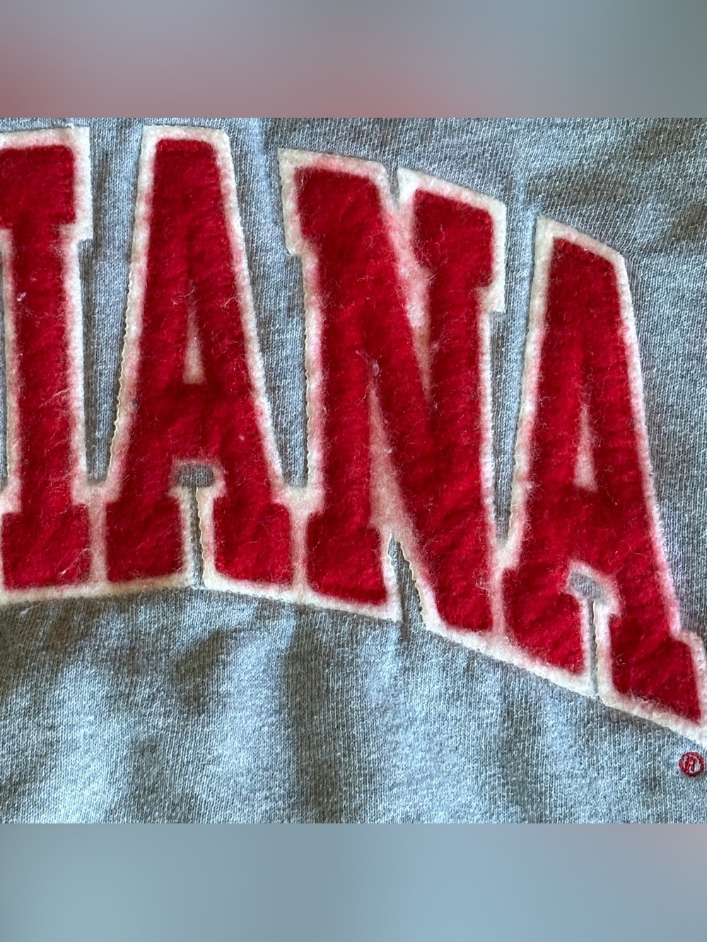Vintage Jansport Indiana University Hoosiers IU College Crewneck Sweatshirt - XL - Picture 6 of 15